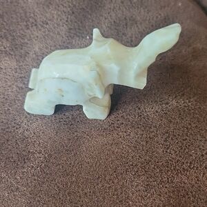 Carved Elephant Figurine